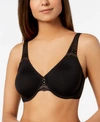 Wacoal Soft Embrace Full-coverage Contour Underwire Bra In Black