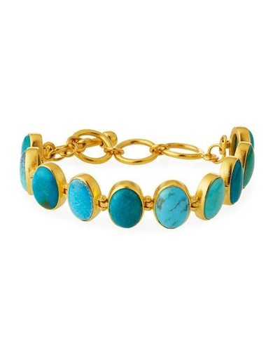 Dina Mackney Multihued Turquoise Bracelet