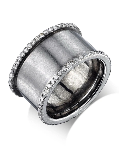 Sheryl Lowe Diamond Cylinder Ring