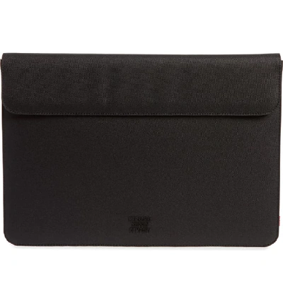 Herschel Supply Co Spokane 15-inch Macbook Pro Canvas Sleeve - Yellow In Black