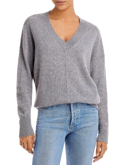 Ribbed Panel Cashmere Sweater