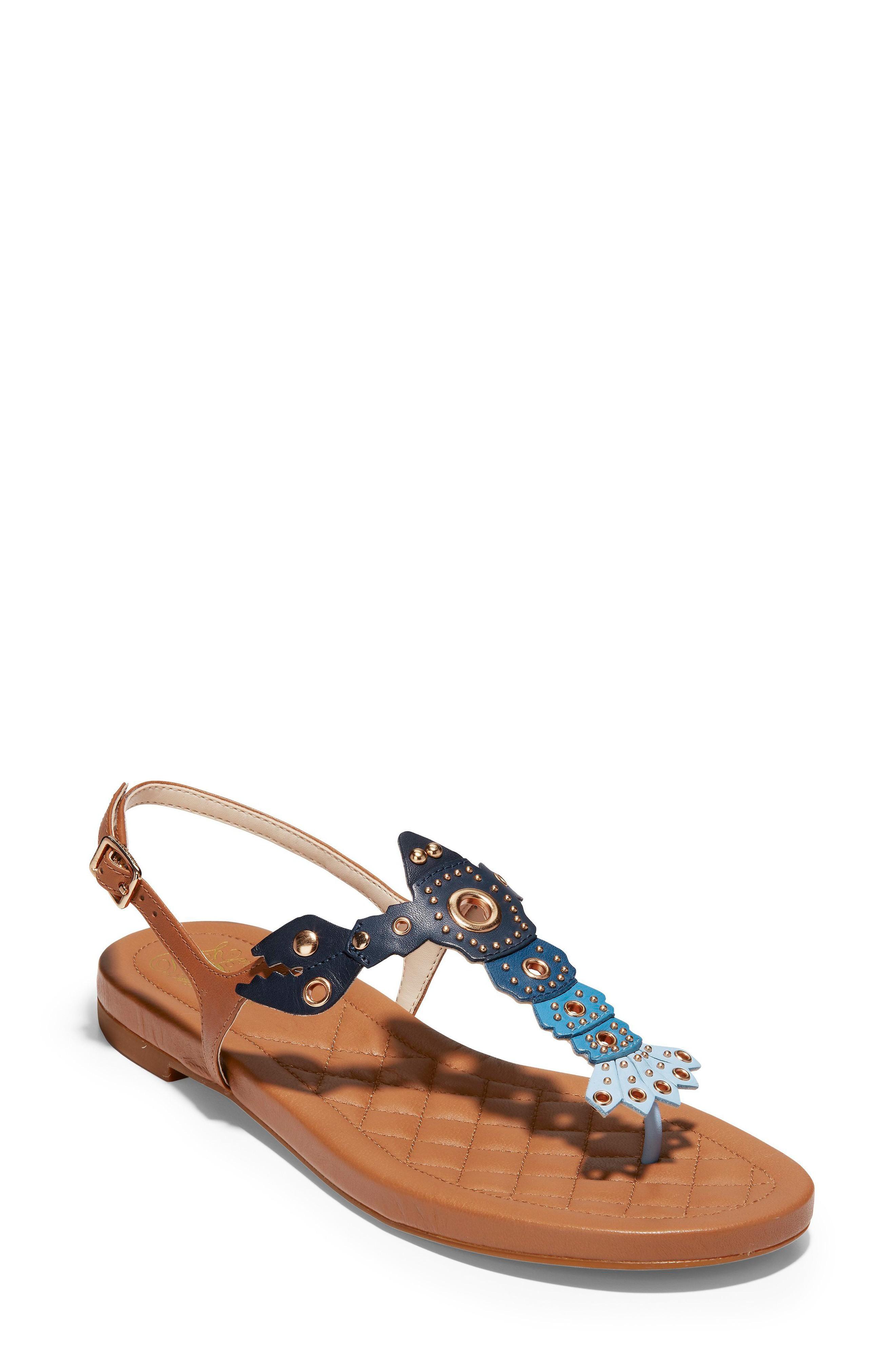 cole haan navy sandals
