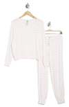 Honeydew Intimates Lounge Life Pajamas In Inhale Stripe