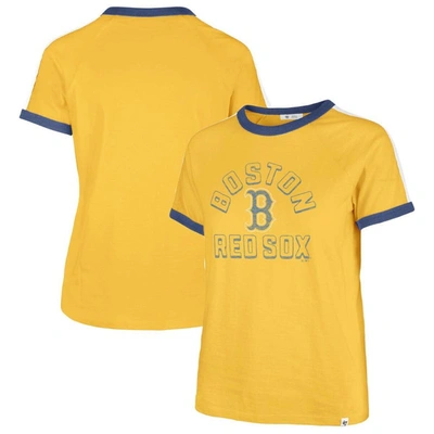 47 '  Yellow Boston Red Sox City Connect Sweet Heat Peyton T-shirt