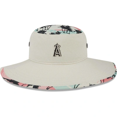 New Era Natural Los Angeles Angels Retro Beachin' Bucket Hat