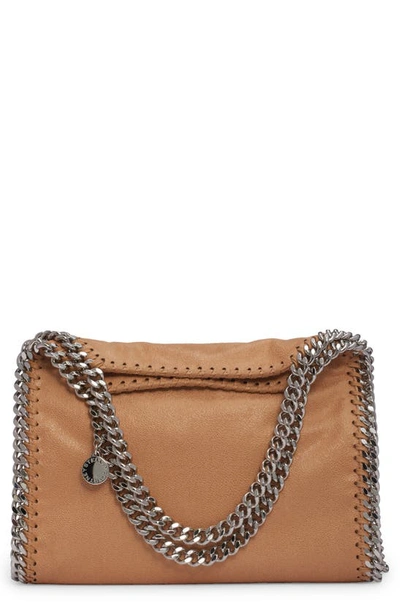 Stella Mccartney Mini Falabella Faux Leather Tote In 2502 Fawn