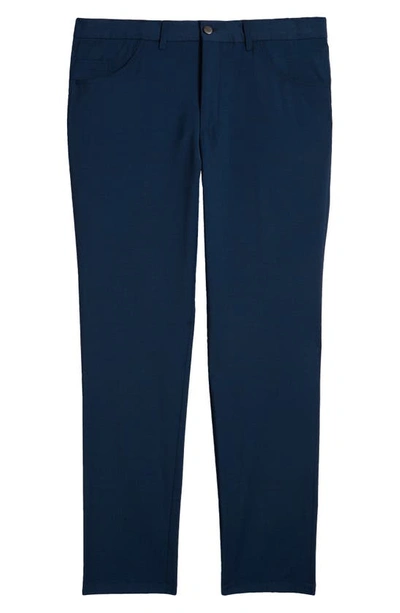 Jack Victor Sage Wool Blend Pants In Blue