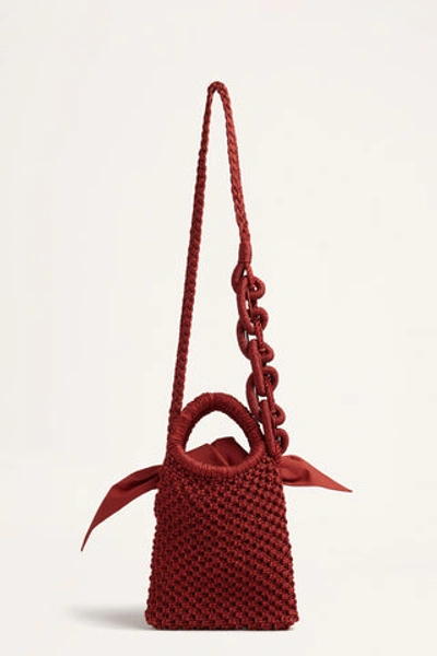 Merlette Maris Strap Bag In Terracotta