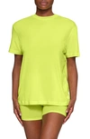 Skims Boyfriend T-shirt In Yellow Highlighter