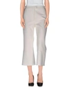 Msgm Casual Pants In White