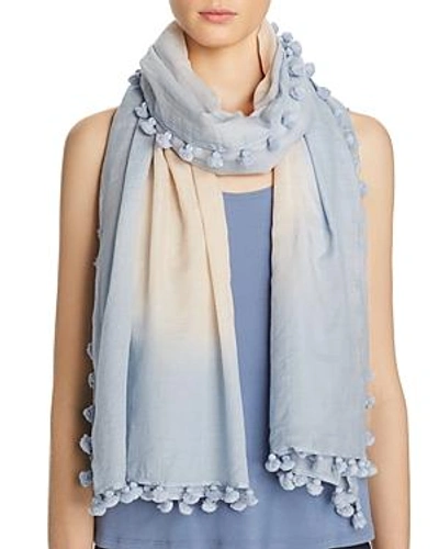Citrus Oblong Ombre Scarf - 100% Exclusive In Peach/blue