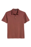 Westzeroone River Valley Polo In Soft Red