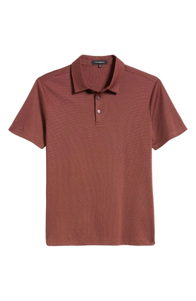 Westzeroone River Valley Polo In Soft Red