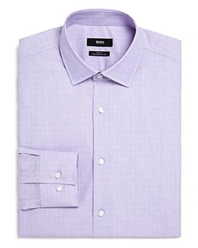 Hugo Boss Jenno Slim Fit Dress Shirt In Light Purple