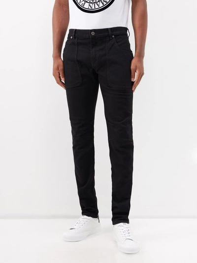 Balmain Slim Jeans In Black