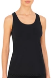 Natori Bliss Cotton Tank In Black