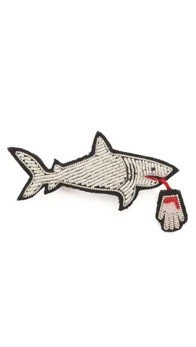 Macon & Lesquoy Shark With Hand Pin