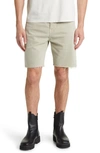 Frame L'homme Stretch Cotton Cutoff Shorts In Brown