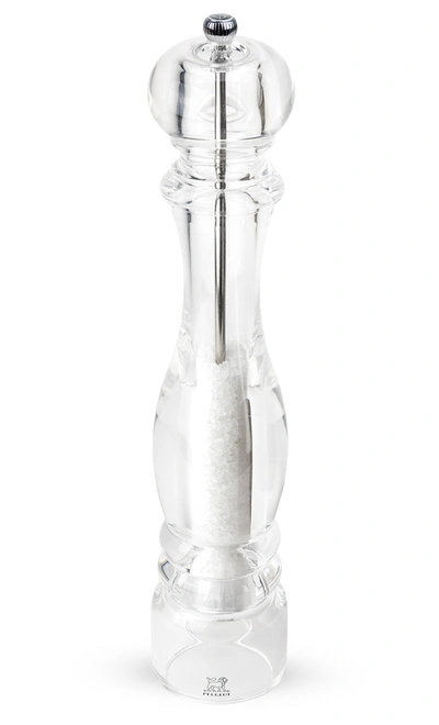 Peugeot Nancy Salt Mill Acrylic, 15-inch, Clear In Multi