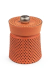 Peugeot Bali 3 Inch Cast Iron Pepper Mill In Orange
