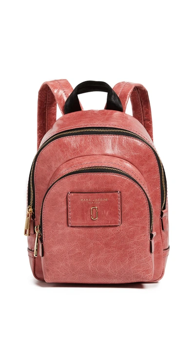 Marc Jacobs Mini Double Backpack In Pink