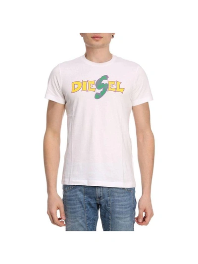 Diesel T-shirt T-shirt Men  In White