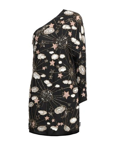 Elisabetta Franchi Woman Mini Dress Black Size 6 Polyester, Viscose