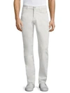 7 For All Mankind Slim Luxe Sport Straight Jeans In Frost