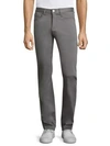 7 For All Mankind Slim Luxe Sport Straight Jeans In Stone Grey