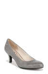Lifestride Parigi Pump In Pewter Faux Leather