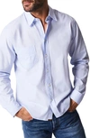 Billy Reid Arnie Button-down Oxford Shirt In Blue