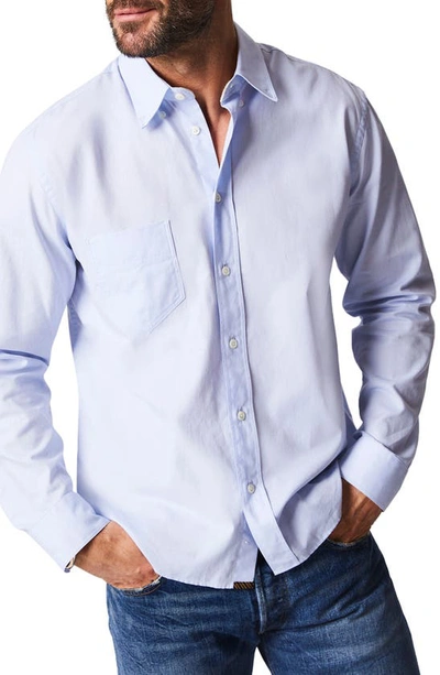 Billy Reid Arnie Button-down Oxford Shirt In Blue