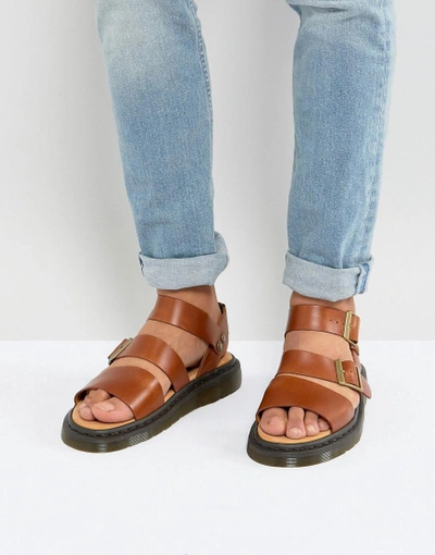 Dr marten gryphon sandals tan online