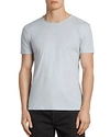 Allsaints Slim Fit Crewneck T-shirt In Celest Blue