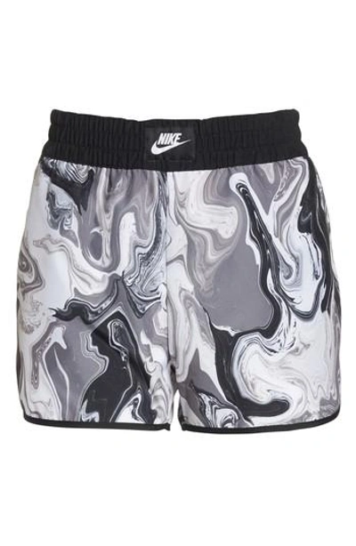 Nike Shorts In Gunsmoke/ Black
