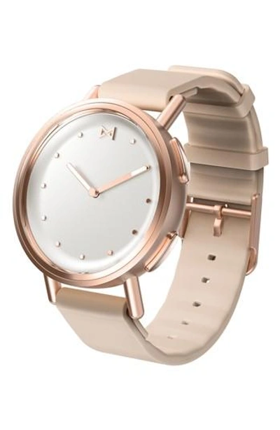 Misfit Path Strap Smartwatch, 36mm In Rose Gold