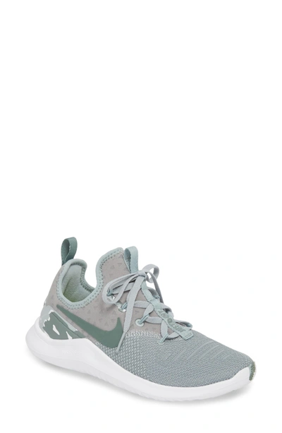 Nike Free Tr8 Training Shoe In Light Pumice/ Clay Green