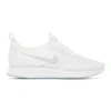 Nike Air Zoom Mariah Flyknit Racer Sneaker In 101 White/p