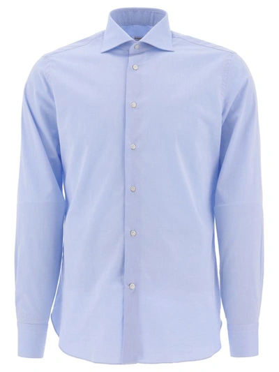 Borriello "idro" Shirt In Light Blue