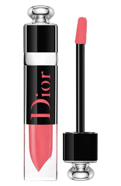 Dior Addict Lip Plumping Lacquer Ink - 556 Dancefloor / Rosy Coral In 556 Dancefloor / Neon
