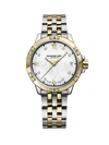 Raymond Weil Women's Tango Diamond & Two-tone Gold & Stainless Steel Bracelet Watch In Neutral