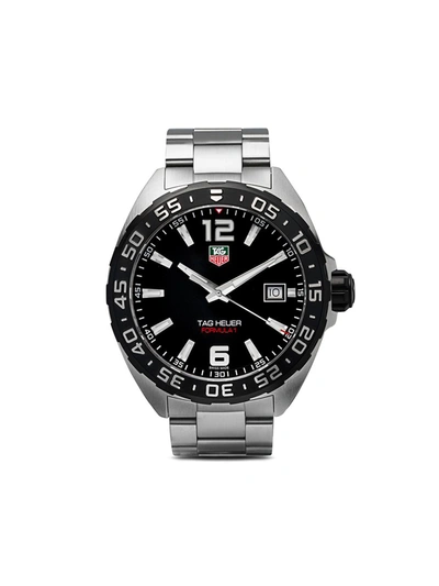 Tag Heuer Formula 1 41mm Stainless Steel Quartz Bracelet Watch In Black