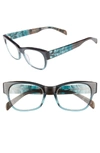 Corinne Mccormack Marty 51mm Reading Glasses - Teal
