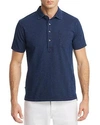Oobe Fairfield Regular Fit Polo Shirt In Navy Chevron
