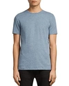 Allsaints Tonic Tee In Aqua Blue Marl