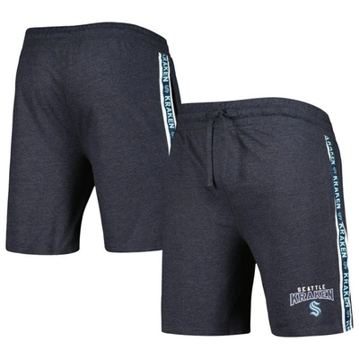 Concepts Sport Charcoal Seattle Kraken Team Stripe Shorts
