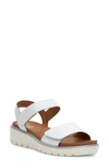 Ara Bellvue Ii Strappy Sandal In White Leather