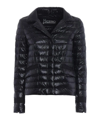 Herno Classic Down Jacket In Black