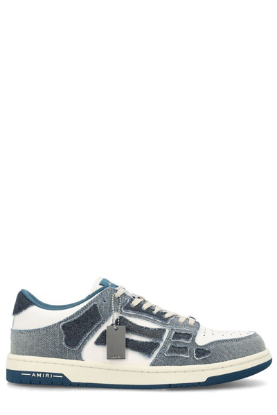 Amiri Skeltop Low Shoes In Grey