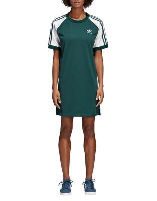 green adidas t shirt dress